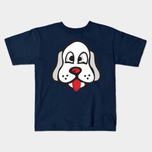 Cute Dog Head Kids T-Shirt